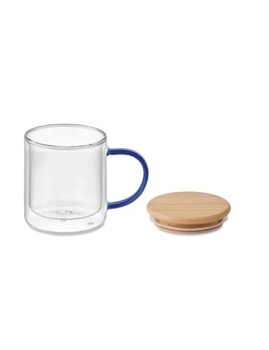 Taza borosilicato doble pared