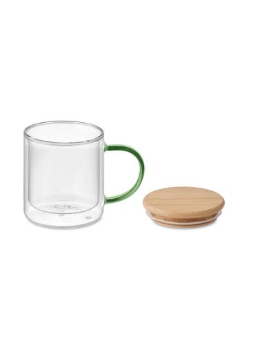 Taza borosilicato doble pared