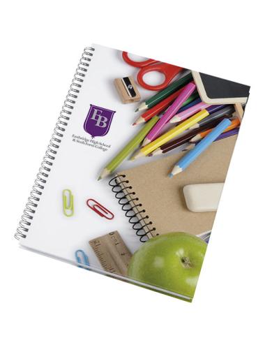 Cuaderno A4 Wire-o y tapa dura