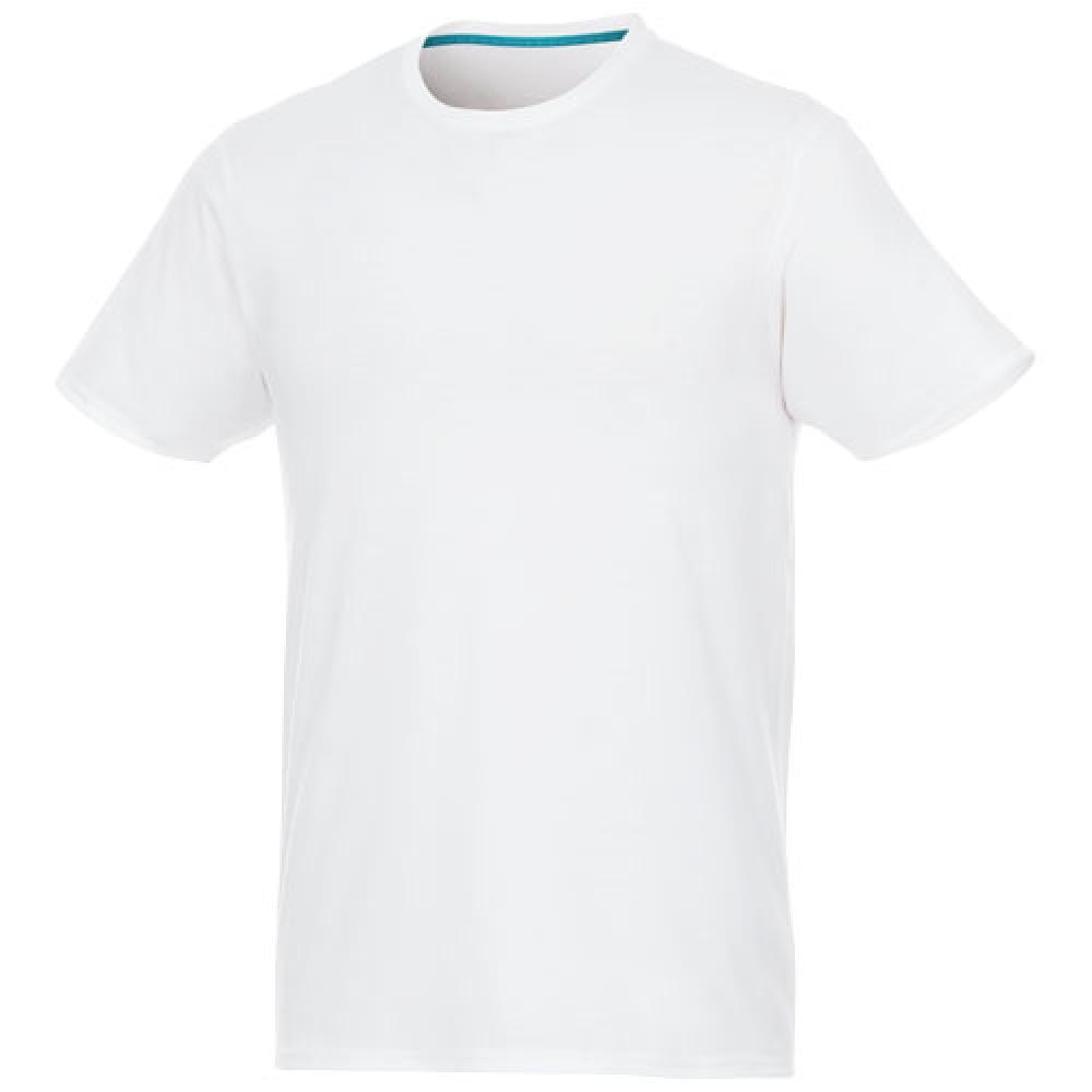 Camiseta de manga corta de material reciclado GRS de hombre "Jade"