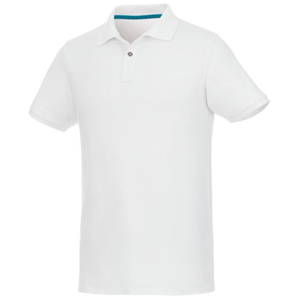 Polo de manga corta de material reciclado orgánico para hombre "Beryl"