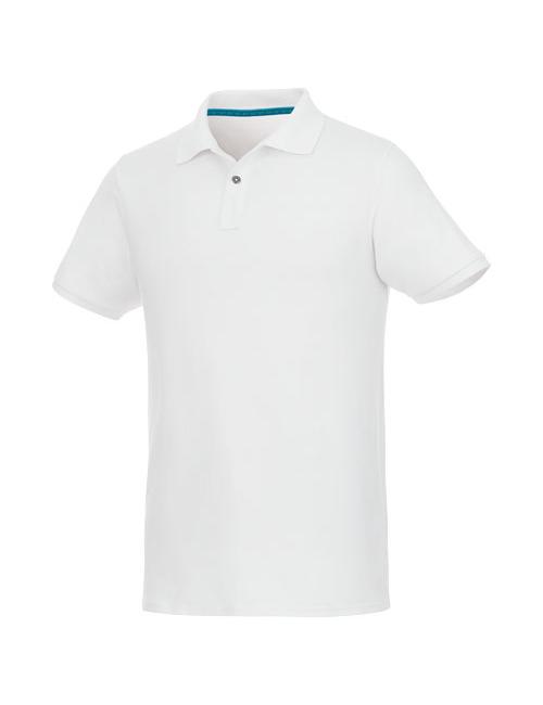 Polo de manga corta de material reciclado orgánico para hombre "Beryl"