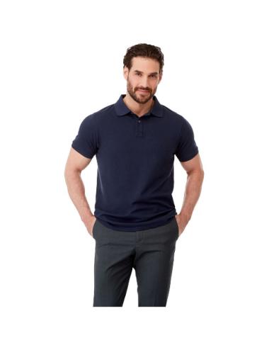 Polo de manga corta de material reciclado orgánico para hombre "Beryl"