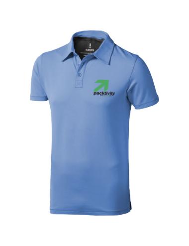 Polo de manga corta elástico para hombre "Markham"