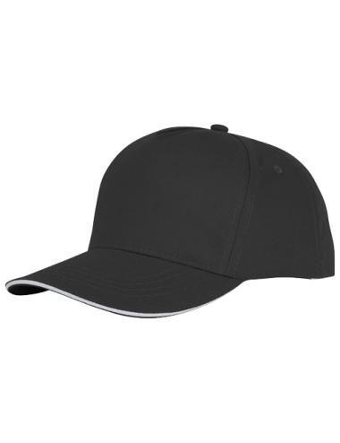 Gorra de 5 paneles con ribete "Ceto"