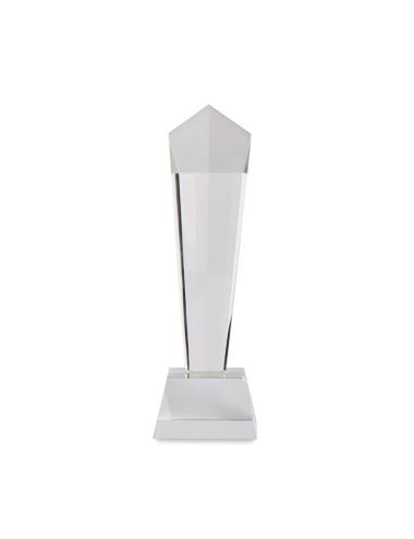 Trofeo de cristal con caja