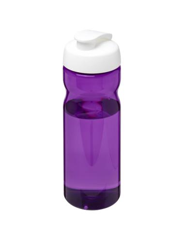 Bidón deportivo con tapa Flip de 650 ml H2O Active® "Eco Base"