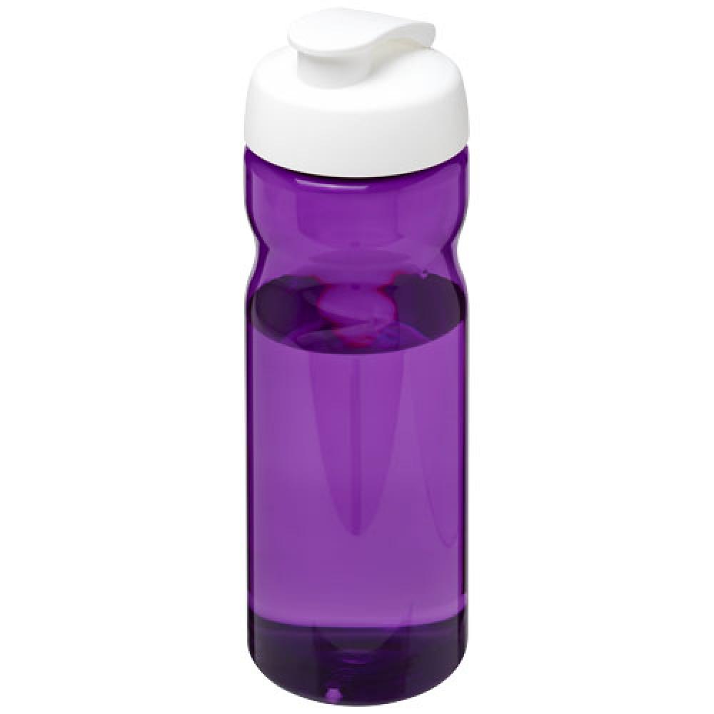 Bidón deportivo con tapa Flip de 650 ml H2O Active® "Eco Base"