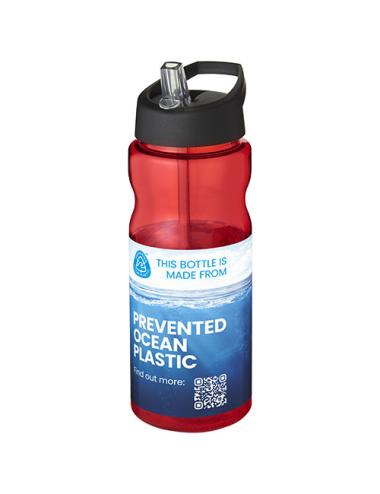 Bidón deportivo con boquilla de 650 ml H2O Active® "Eco Base"