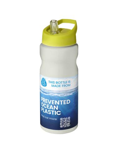 Bidón deportivo con boquilla de 650 ml H2O Active® "Eco Base"