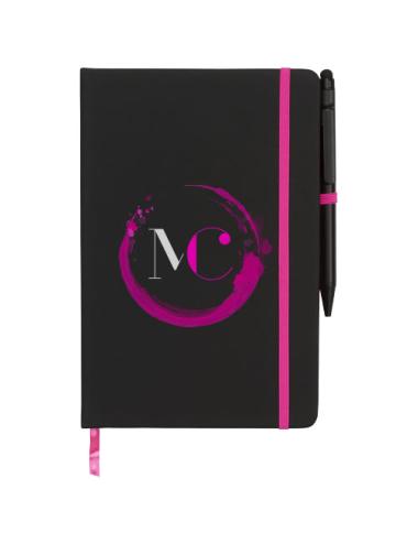 Libreta mediana "Noir Edge"