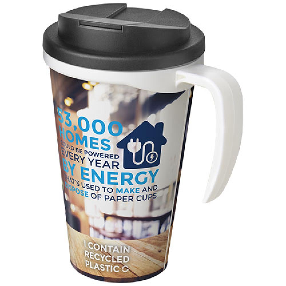 Brite-Americano® Taza de 350 ml  con tapa antigoteo "Grande"