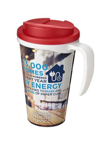 Brite-Americano® Taza de 350 ml  con tapa antigoteo "Grande"