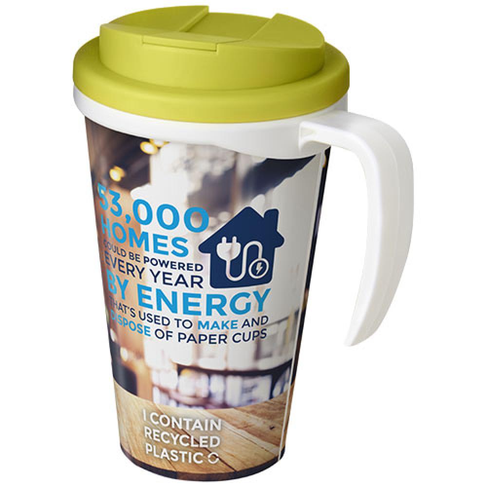 Brite-Americano® Taza de 350 ml  con tapa antigoteo "Grande"