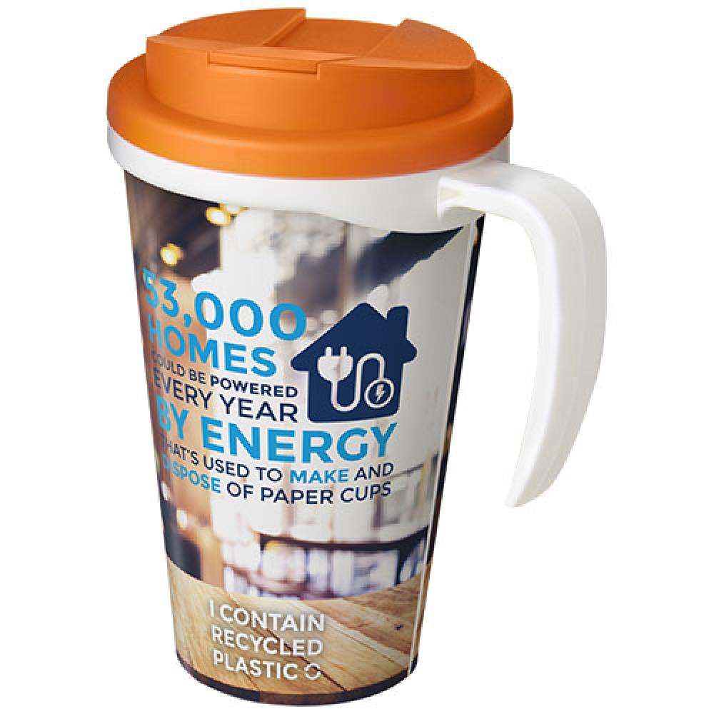 Brite-Americano® Taza de 350 ml  con tapa antigoteo "Grande"