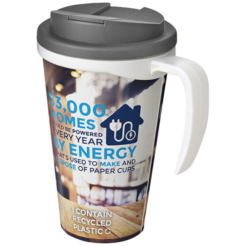 Brite-Americano® Taza de 350 ml  con tapa antigoteo "Grande"