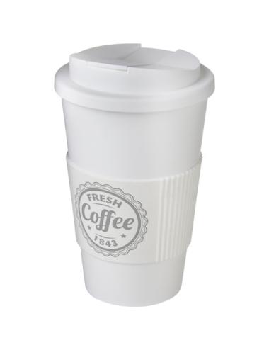 Americano® vaso 350 ml con agarre y tapa antigoteo