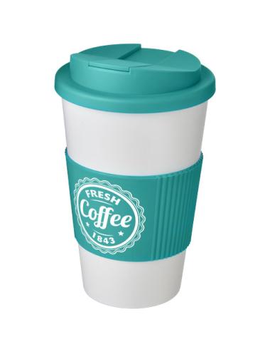 Americano® vaso 350 ml con agarre y tapa antigoteo