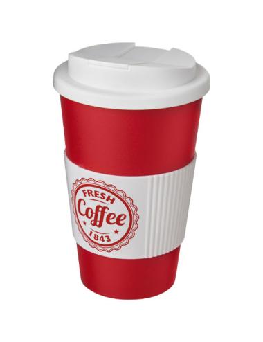 Americano® vaso 350 ml con agarre y tapa antigoteo