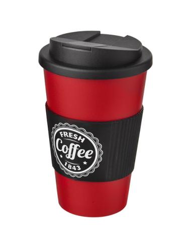 Americano® vaso 350 ml con agarre y tapa antigoteo