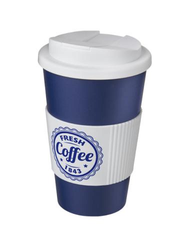 Americano® vaso 350 ml con agarre y tapa antigoteo