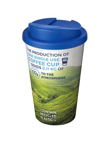 Vaso 350 ml con tapa antigoteo "Brite-Americano®"