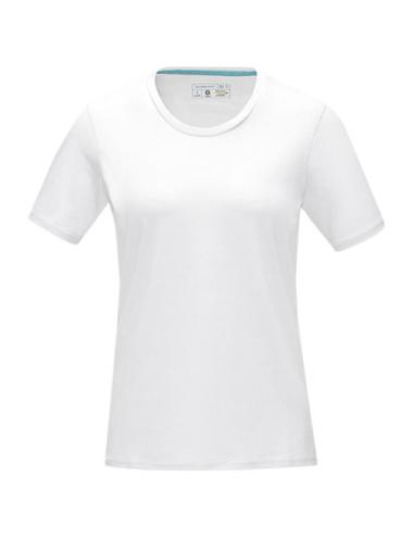 Camiseta orgánica GOTS de manga corta para mujer "Azurite"