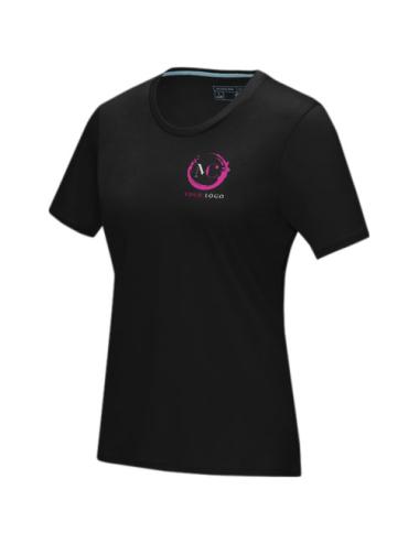 Camiseta orgánica GOTS de manga corta para mujer "Azurite"