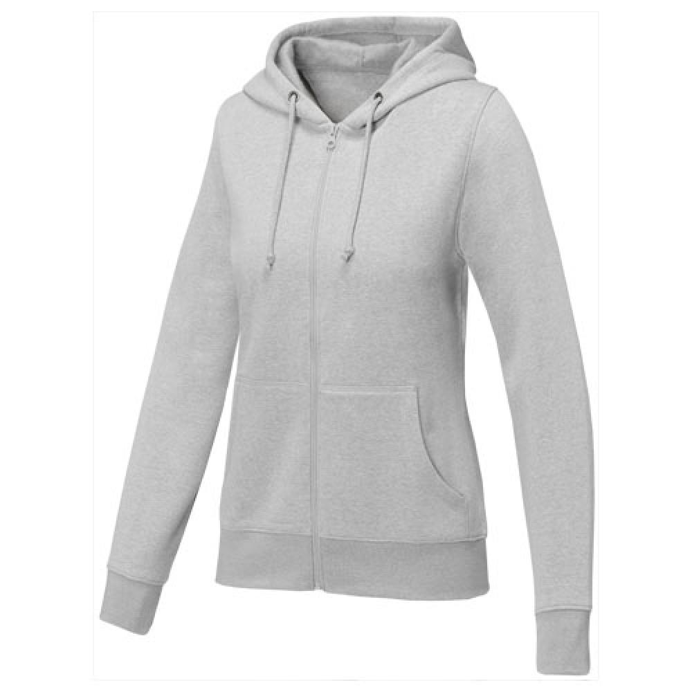 Sudadera con capucha y cremallera completa para mujer "Theron"