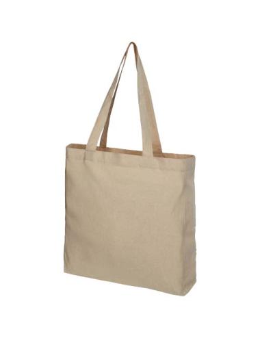 Bolsa Tote de algodón reciclado de 210 g/m² con refuerzos "Pheebs"