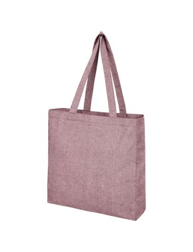 Bolsa Tote de algodón reciclado de 210 g/m² con refuerzos "Pheebs"