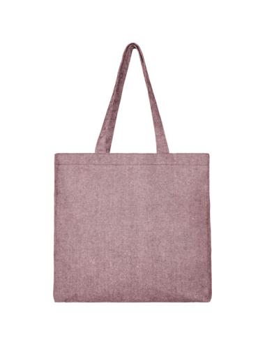 Bolsa Tote de algodón reciclado de 210 g/m² con refuerzos "Pheebs"