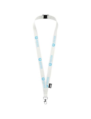 Lanyard de PET reciclado con cierre independiente "Tom"