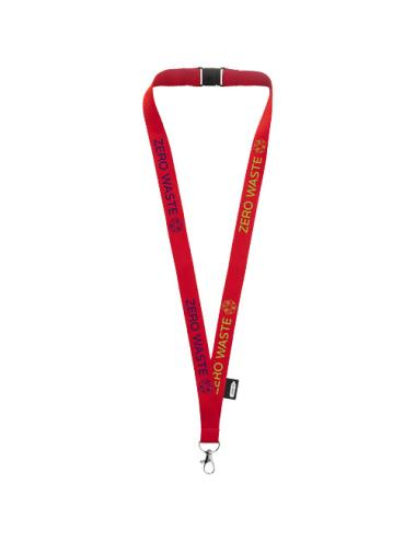 Lanyard de PET reciclado con cierre independiente "Tom"