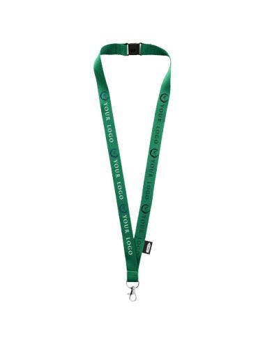 Lanyard de PET reciclado con cierre independiente "Tom"