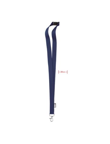 Lanyard de RPET  20 mm