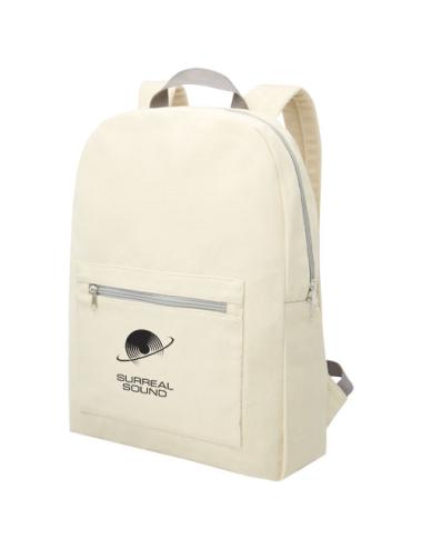 Mochila de poliéster y algodón reciclado de 450 g/m² 10L "Pheebs"