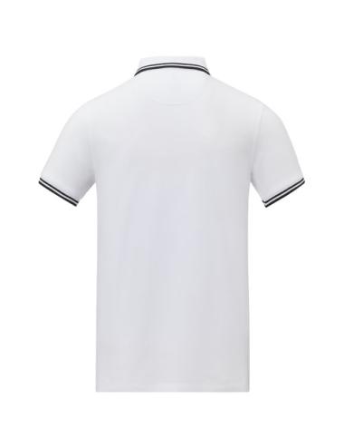 Polo de manga corta con ribete para hombre "Amarago"