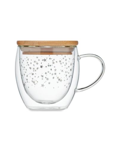 Taza borosilicato doble pared