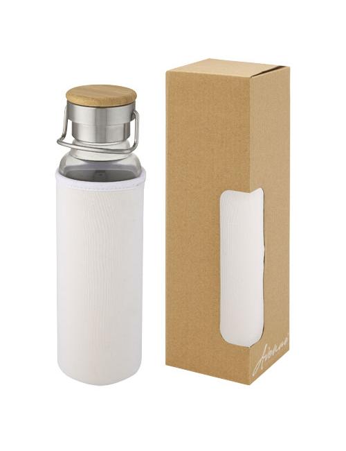 Botella de vidrio borosilicato con funda de neopreno de 660 ml "Thor"