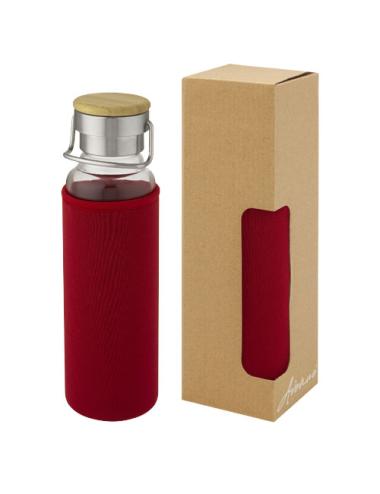 Botella de vidrio borosilicato con funda de neopreno de 660 ml "Thor"