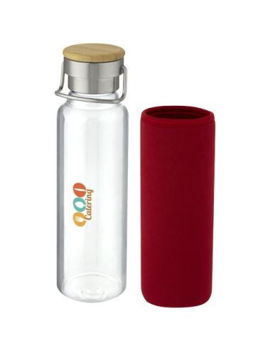 Botella de vidrio borosilicato con funda de neopreno de 660 ml "Thor"