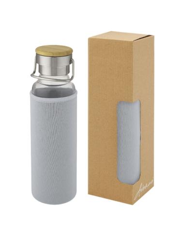 Botella de vidrio borosilicato con funda de neopreno de 660 ml "Thor"