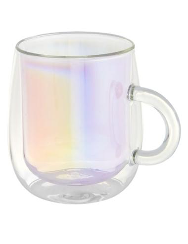 Taza de vidrio de 330 ml "Iris"