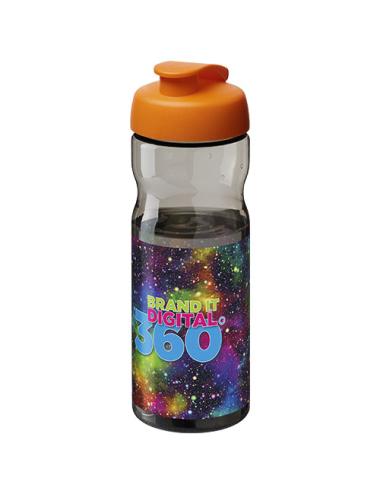 Bidón deportivo de 650 ml con tapa Flip H2O Active® "Base Tritan™"