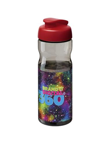 Bidón deportivo de 650 ml con tapa Flip H2O Active® "Base Tritan™"