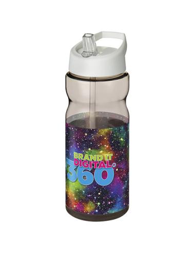 Bidón deportivo de 650 ml con tapa con boquilla H2O Active® "Base Tritan™"