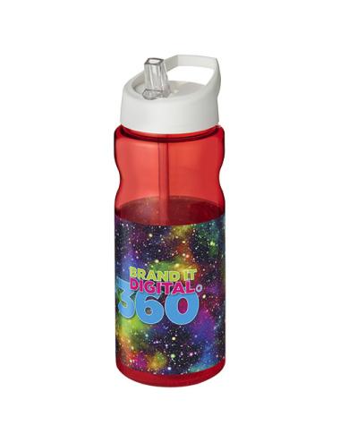 Bidón deportivo de 650 ml con tapa con boquilla H2O Active® "Base Tritan™"