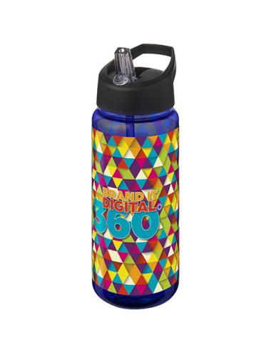 Bidón deportivo con tapa con boquilla de 600 ml H2O Active® "Octave Tritan™"