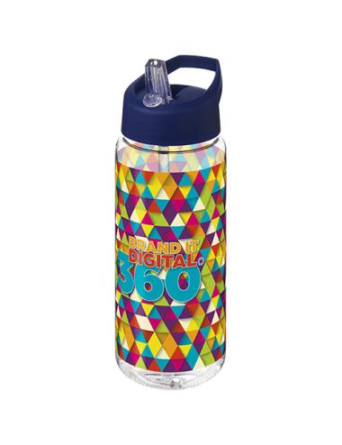 Bidón deportivo con tapa con boquilla de 600 ml H2O Active® "Octave Tritan™"